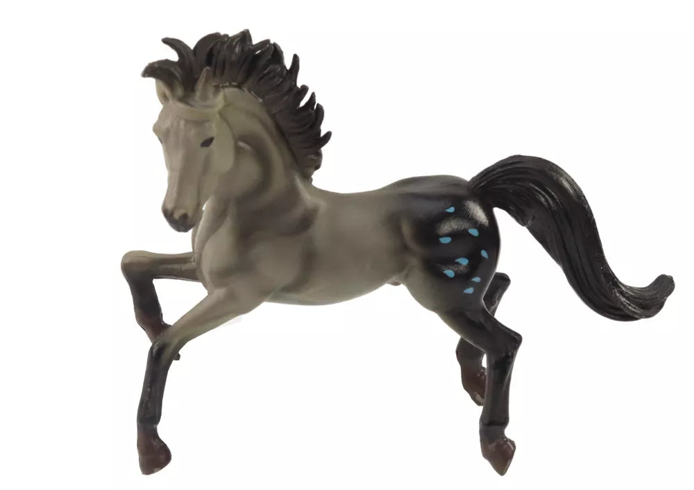 Arkliuko figūrėlė stovintis ant dviejų kojų