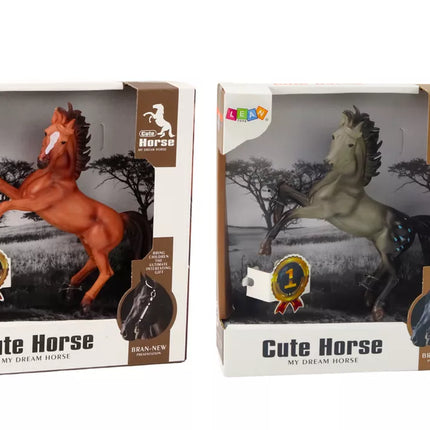 Arkliuko figūrėlė stovintis ant dviejų kojų