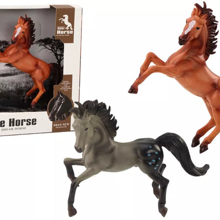 Arkliuko figūrėlė stovintis ant dviejų kojų