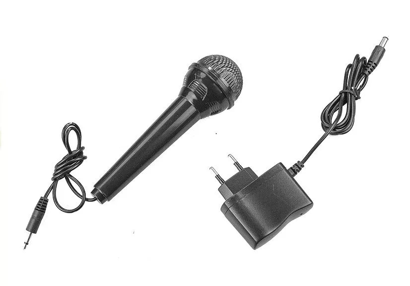 Baltas elektrinis pianinas su USB mikrofonu