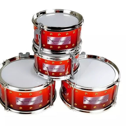 Vaikų muzikos būgnų rinkinys su 5 būgnais ir kėdute