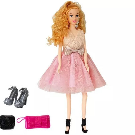 Šviesiaplaukė lėlė manekenė 28 cm