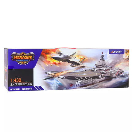 Didelis nuotolinio valdymo laivas su pulkteliu