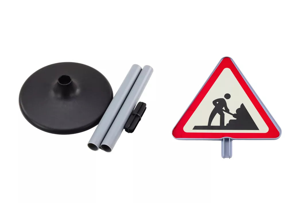 Didelis kelio darbų įspėjamasis ženklas 70 cm