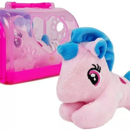 Mažasis vienaragis su transportavimo krepšys