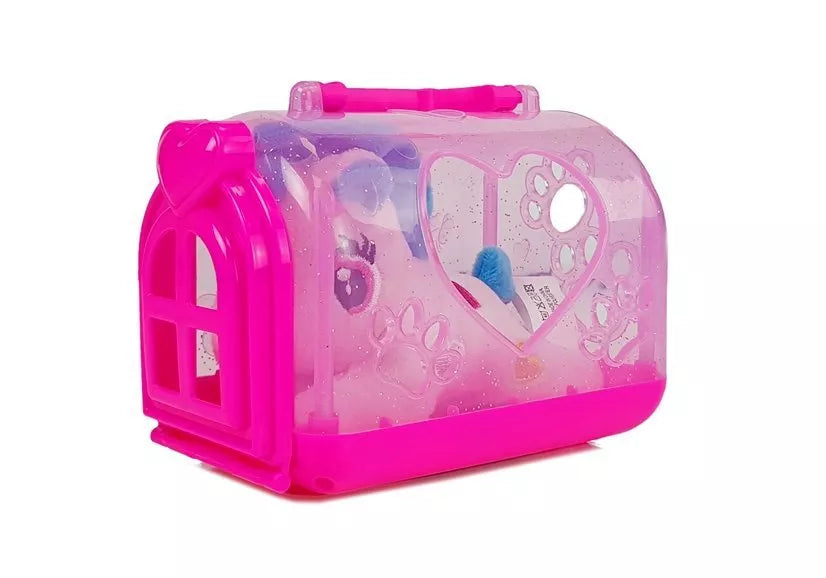 Mažasis vienaragis su transportavimo krepšys