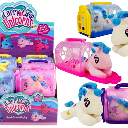 Mažasis vienaragis su transportavimo krepšys