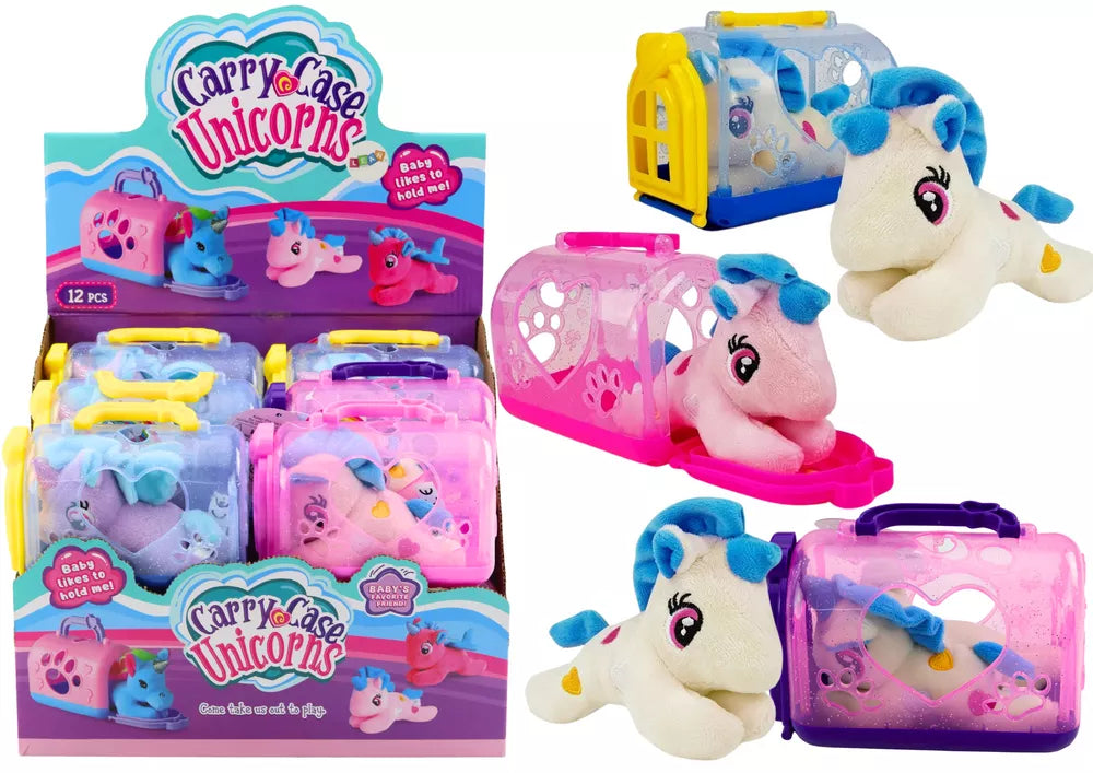 Mažasis vienaragis su transportavimo krepšys