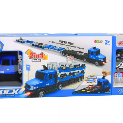 Mėlyno sunkvežimio rinkinys