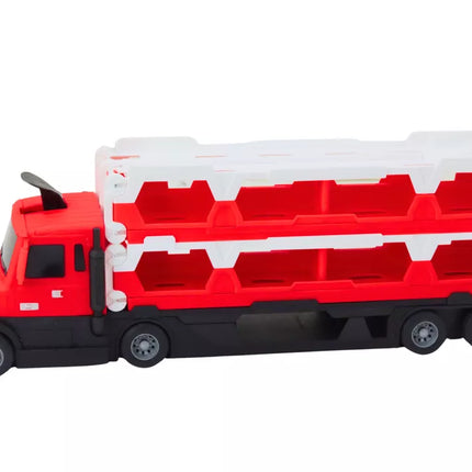 Raudono sunkvežimio rinkinys