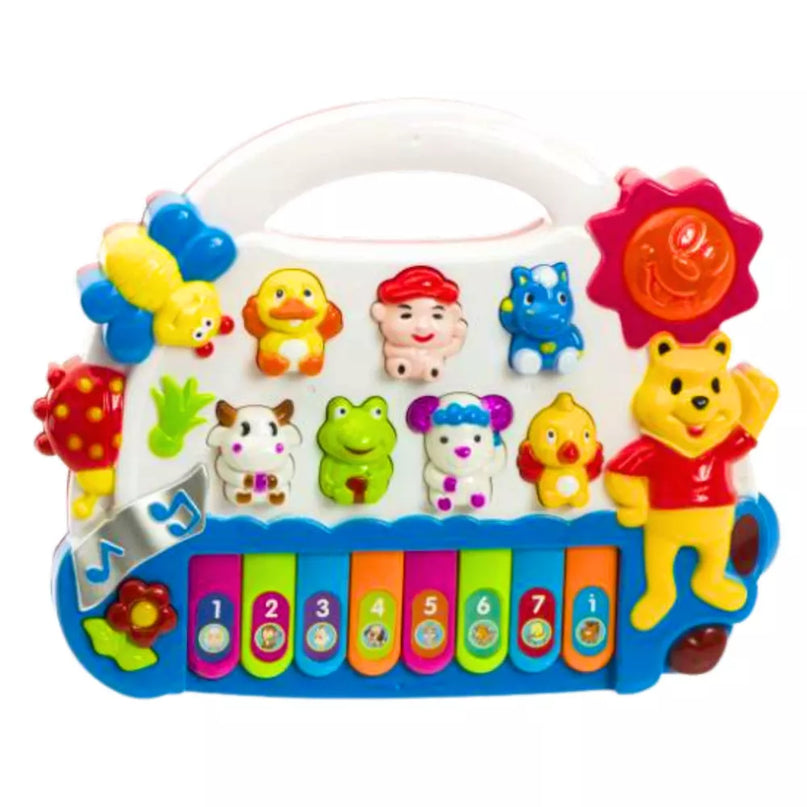 Kūdikio pianinas su gyvūnų garsais