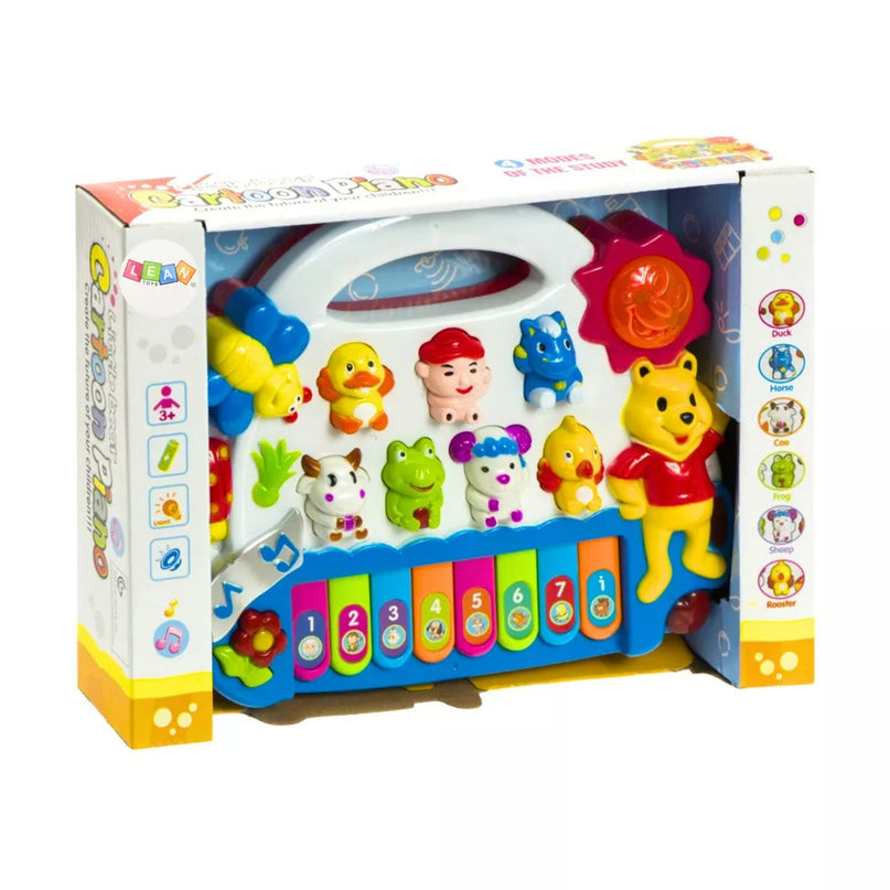 Kūdikio pianinas su gyvūnų garsais