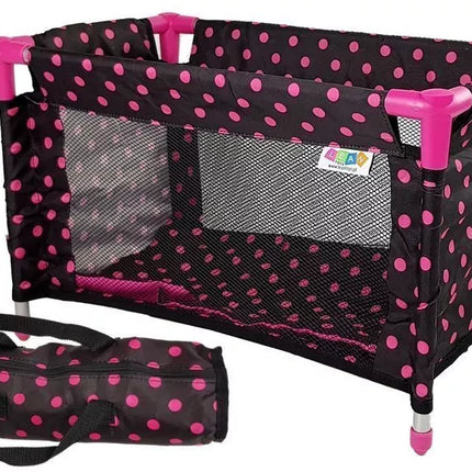 Lėlės lova su pagalve ir anklode