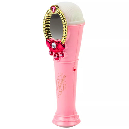 Rožinis magiškasis veidrodis su mikrofonu