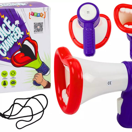 Burnos formos megafonas su balsų keitimo režimu