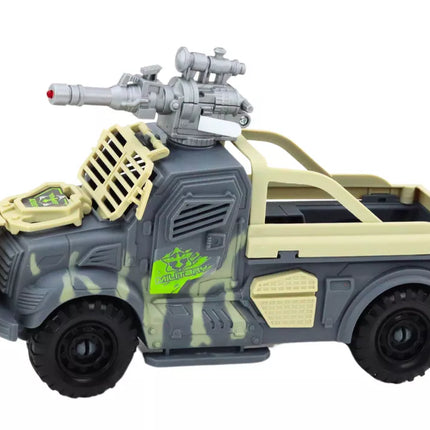 Karinis rinkinys su tarnsporto priemonėmis ir kareiviais