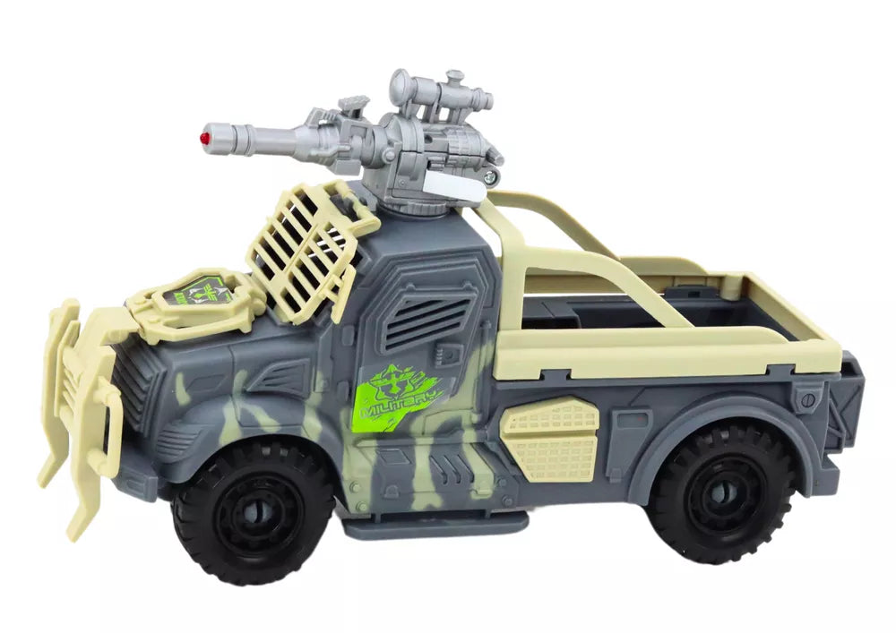 Karinis rinkinys su tarnsporto priemonėmis ir kareiviais