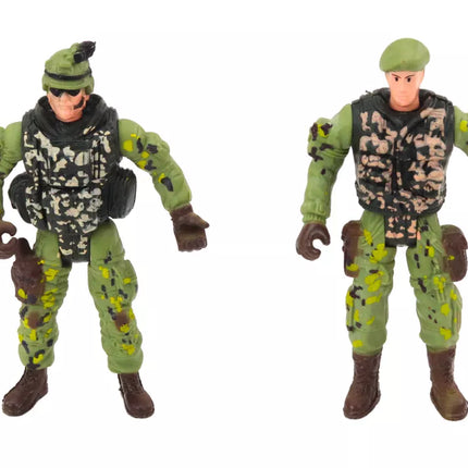 Karinis rinkinys su tarnsporto priemonėmis ir kareiviais