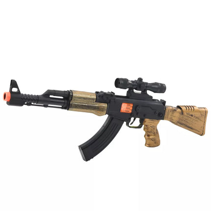 Karinis rinkinys su šautuvu ir šalmu