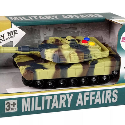 Karinis tankas su garso ir šviesos efektais