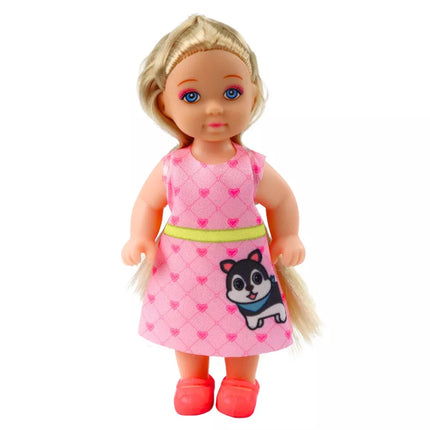 Lėlės rinkinys su augintiniais