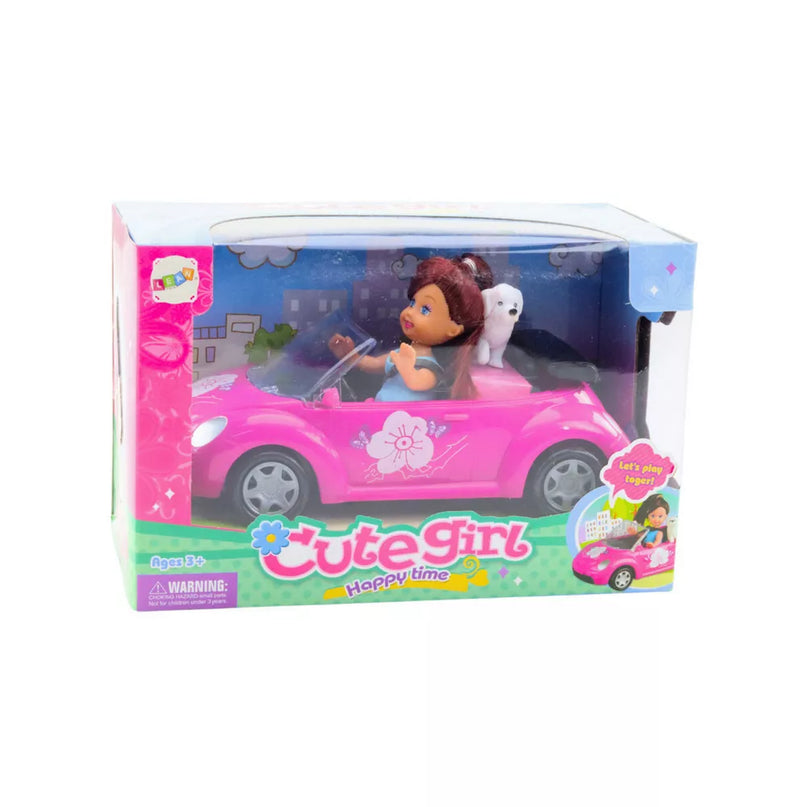 Mini lėlės automobilis