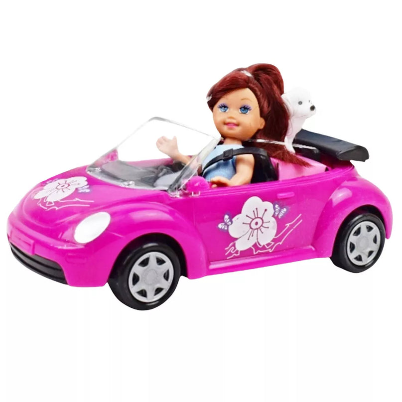 Mini lėlės automobilis