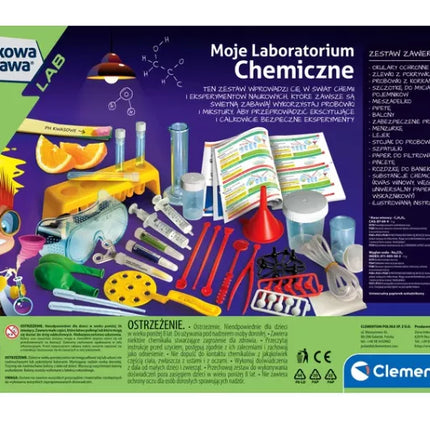Mano chemijos laboratorijos rinkinys, lenkų kalba