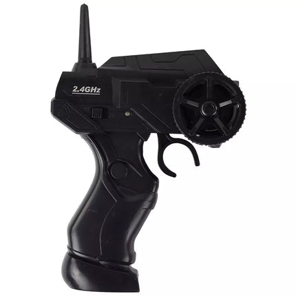 Nuotoliniu būdu valdomas sportinis automobilis R/C 1:24 geltonos spalvos keičiamais ratais Series