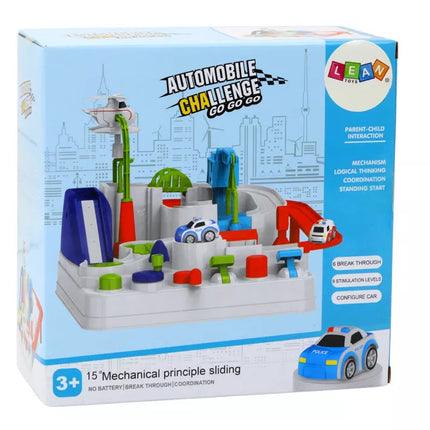 Interaktyvus kliūčių ruožas automobiliams