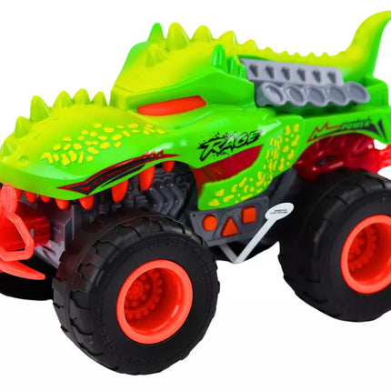 Žalias dinozauro formos visureigis