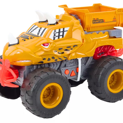 Oranžinis dinozauro visureigis