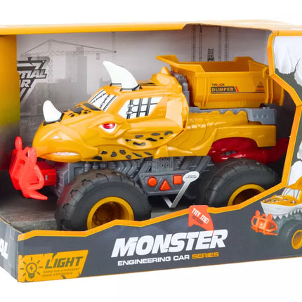 Oranžinis dinozauro visureigis