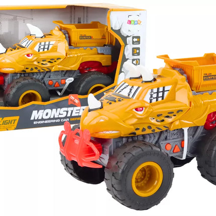 Oranžinis dinozauro visureigis