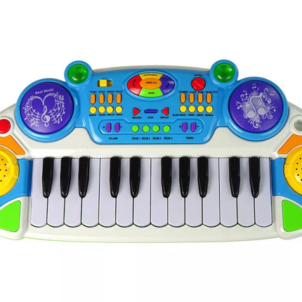 Muzikinis pianinas vaikams su mikrofonu