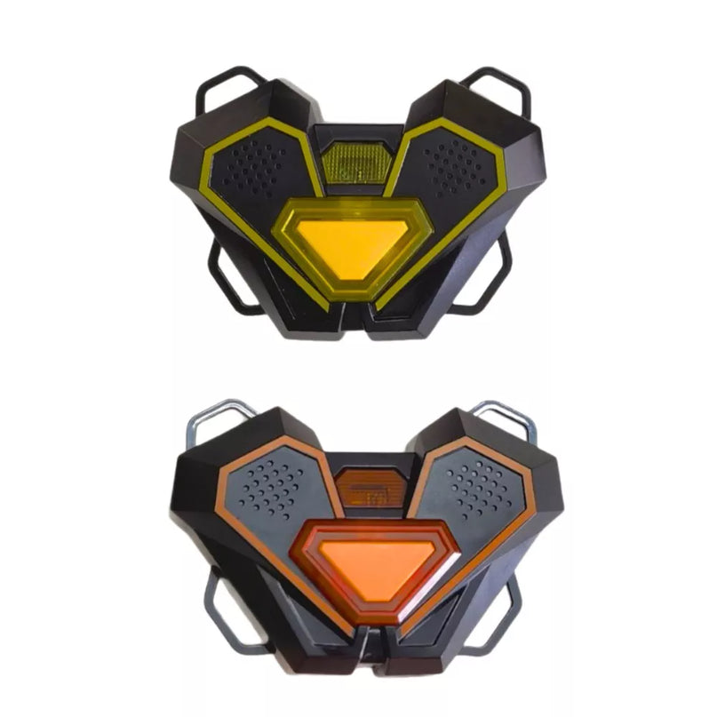 Dažasvydžio lazerinis pistoletas su infraraudonaisiais spindulių taikiniais