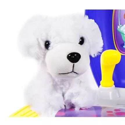 Šuniukų kirpyklos rinkinys lagaminas