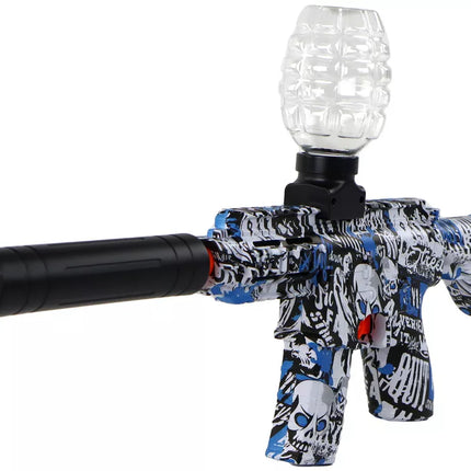 Šautuvas su gelinių kamuoliukų šoviniais