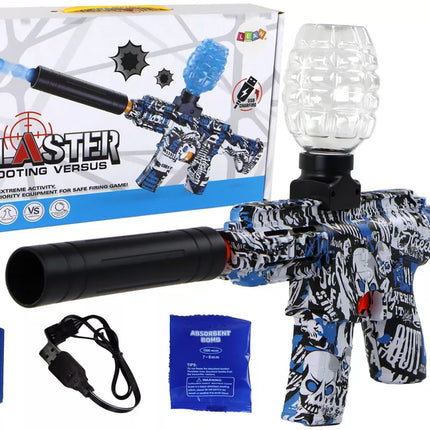 Šautuvas su gelinių kamuoliukų šoviniais