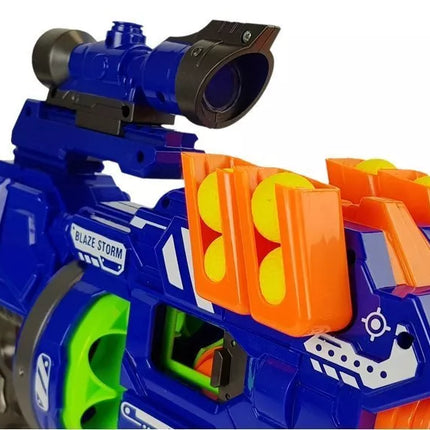 Pistoletas šautuvas su kulkomis 12 vnt