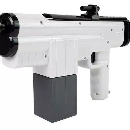 Baltas vandens šautuvas su 346 ml bakeliu