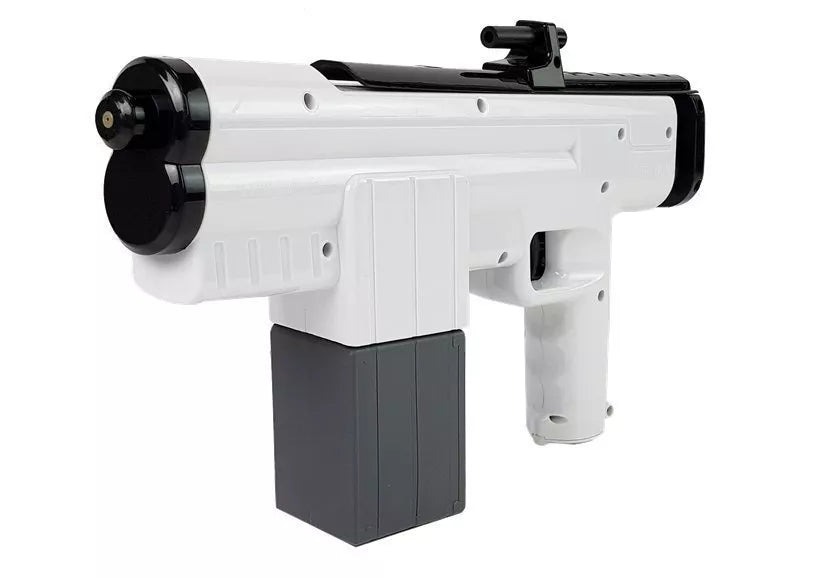 Baltas vandens šautuvas su 346 ml bakeliu