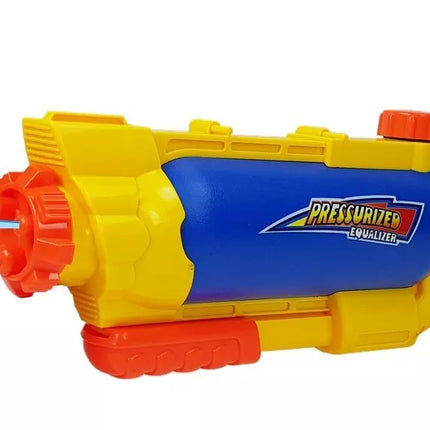 Geltonas-mėlynas vandens šautuvas su bakeliu 1450 ml