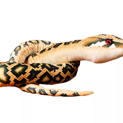 Pliušinė juodos spalvos gyvatė vaikams