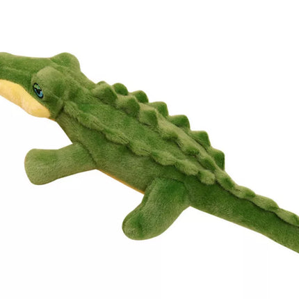 Pliušinis krokodilas su garsu