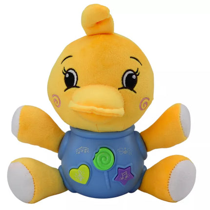 Pliušinis interaktyvus geltonas ančiukas