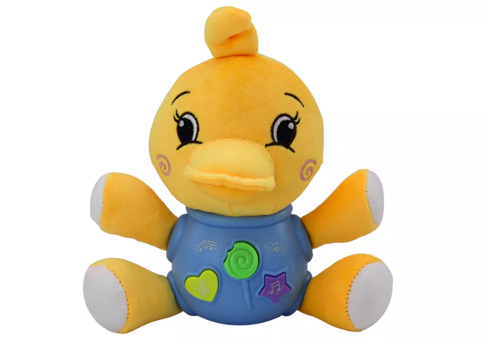 Pliušinis interaktyvus geltonas ančiukas