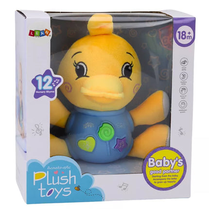 Pliušinis interaktyvus geltonas ančiukas