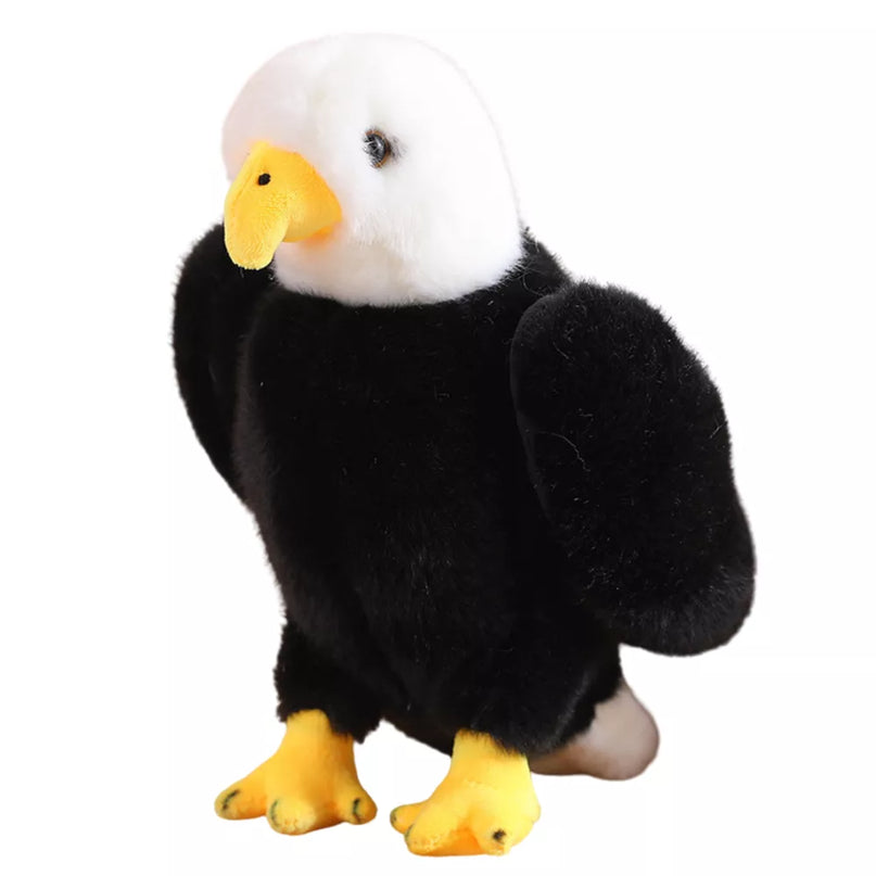 Pliušinis  juodai baltas erelis