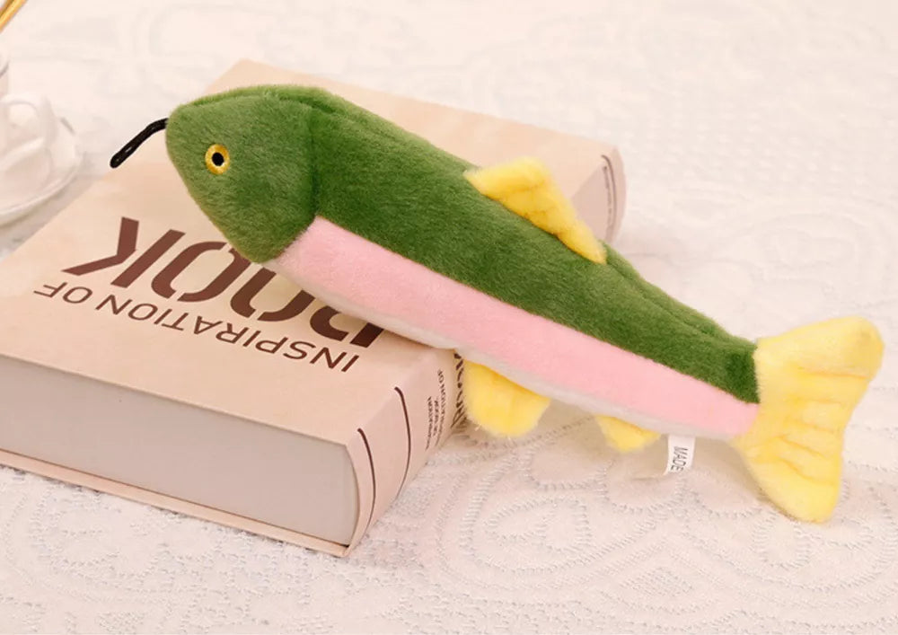 Pliušinė žuvis su garsu